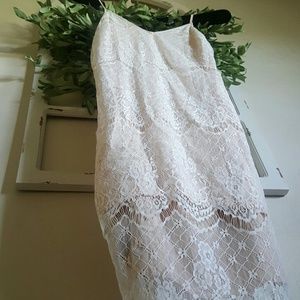 Forever 21 Dresses - Lace, Knee-Length Dress Forever 21 Dresses - Lace, Knee-Length Dress